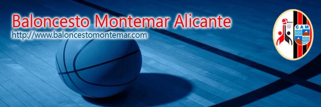 Cartel del club baloncesto Montemar