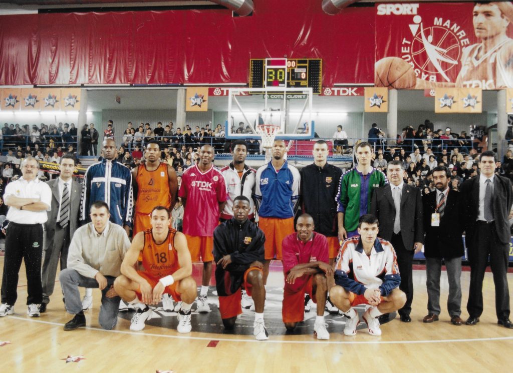 Foto de baloncesto de Ángel González Jareño en el All Star de la ACB